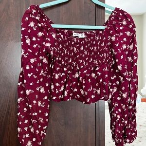 Hollister blouse top